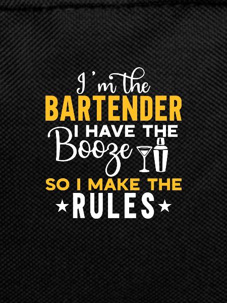 Bartender Gift Mixologist Saying Bar
