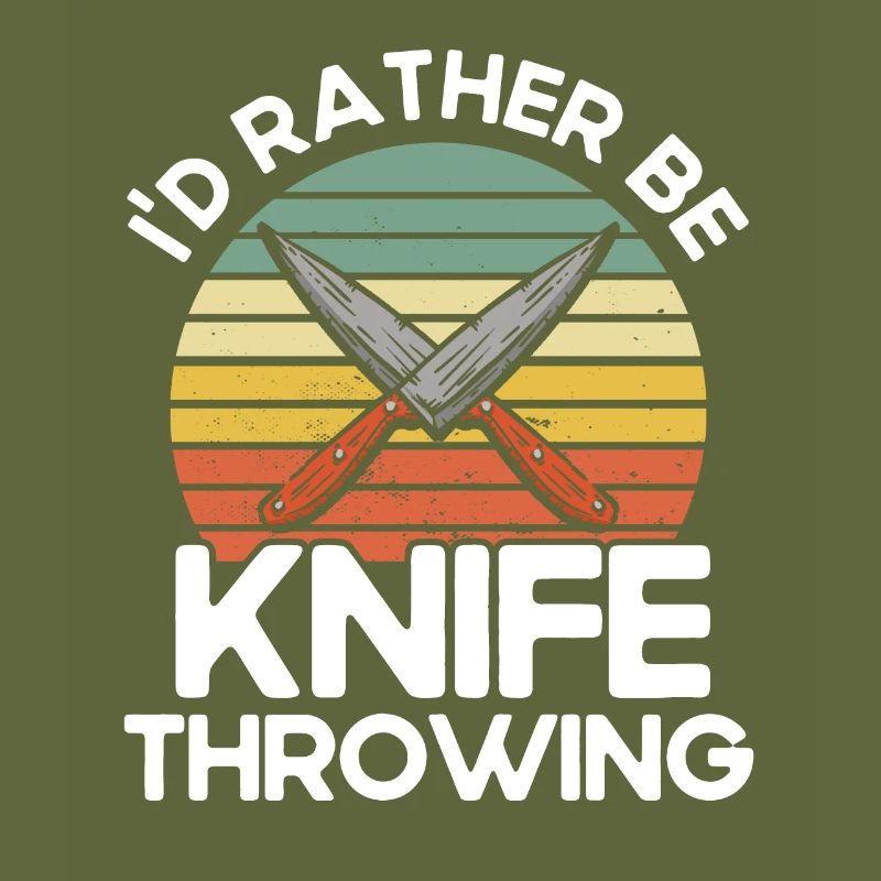 Messerwurfscheibe Geschenk Messerwerfer
