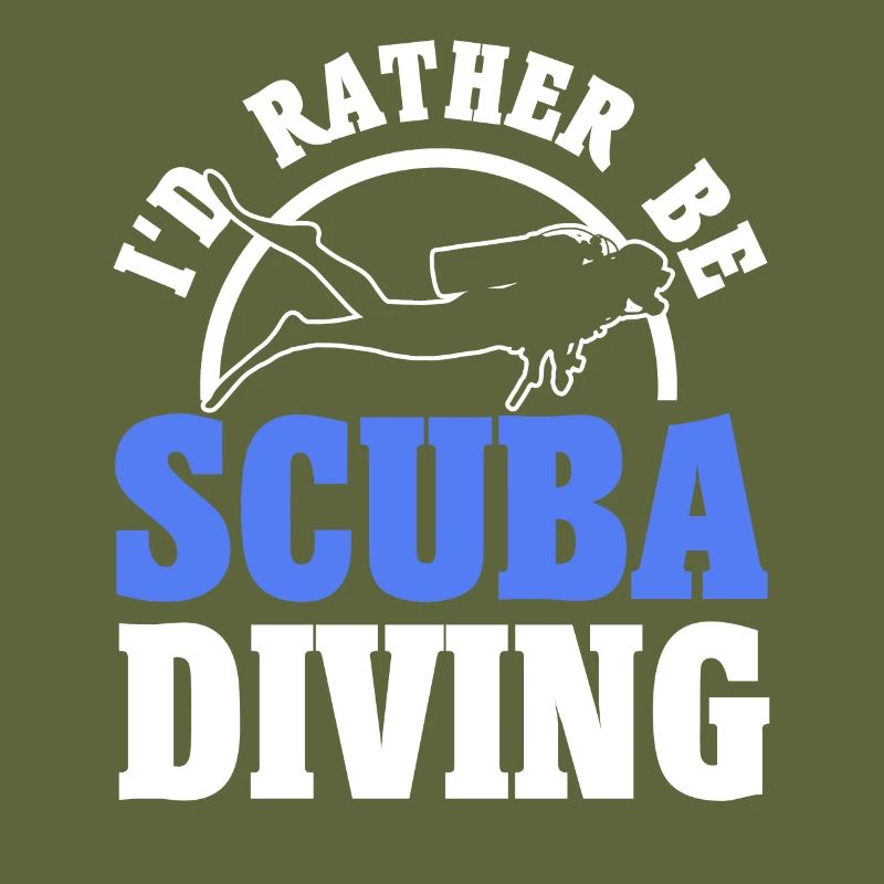 Scuba Diving Gift Underwater Scuba Diver