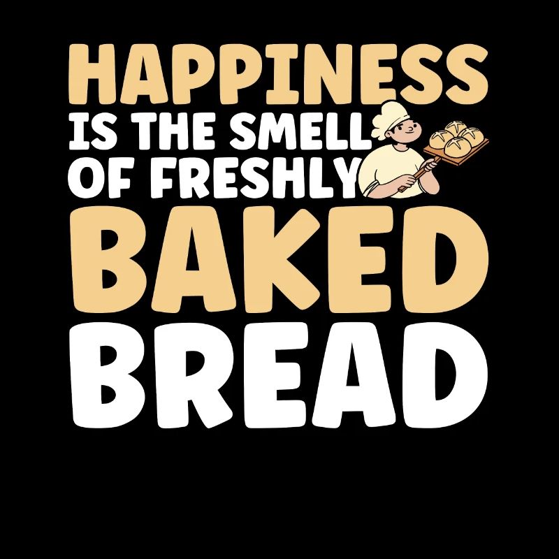Brotbacken Geschenk Bäckerei Zitat Bäcker