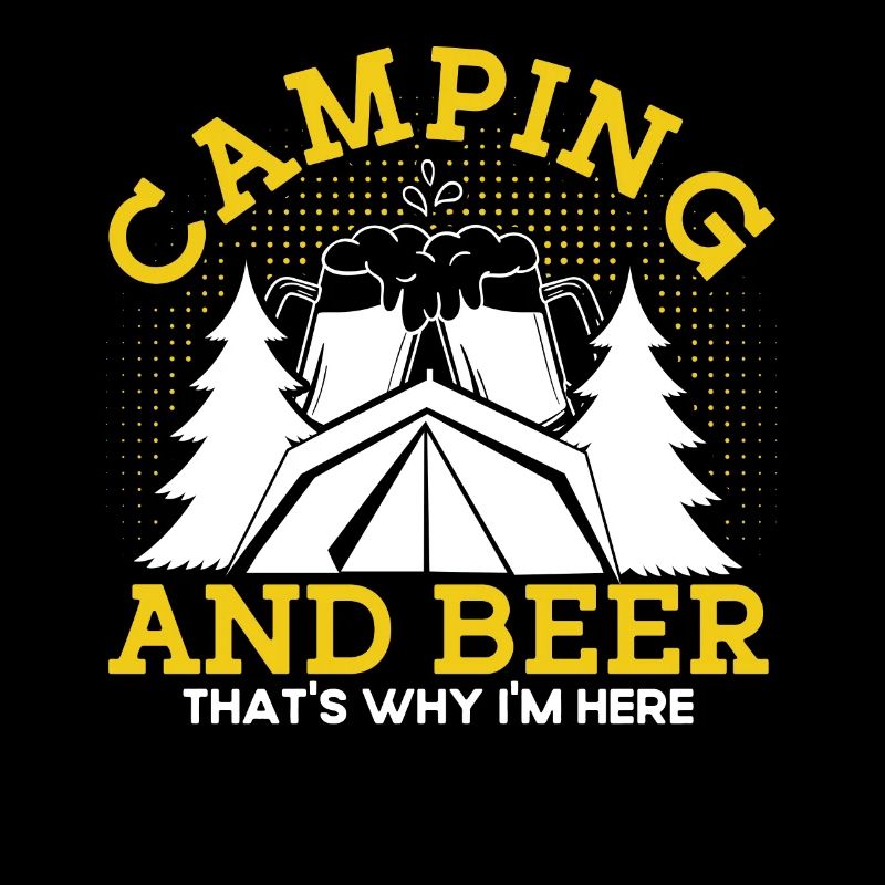 Camping Gift Drôle de dicton pour les campeurs