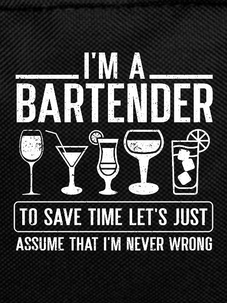 Bartender Gift Job Waiter Bartender