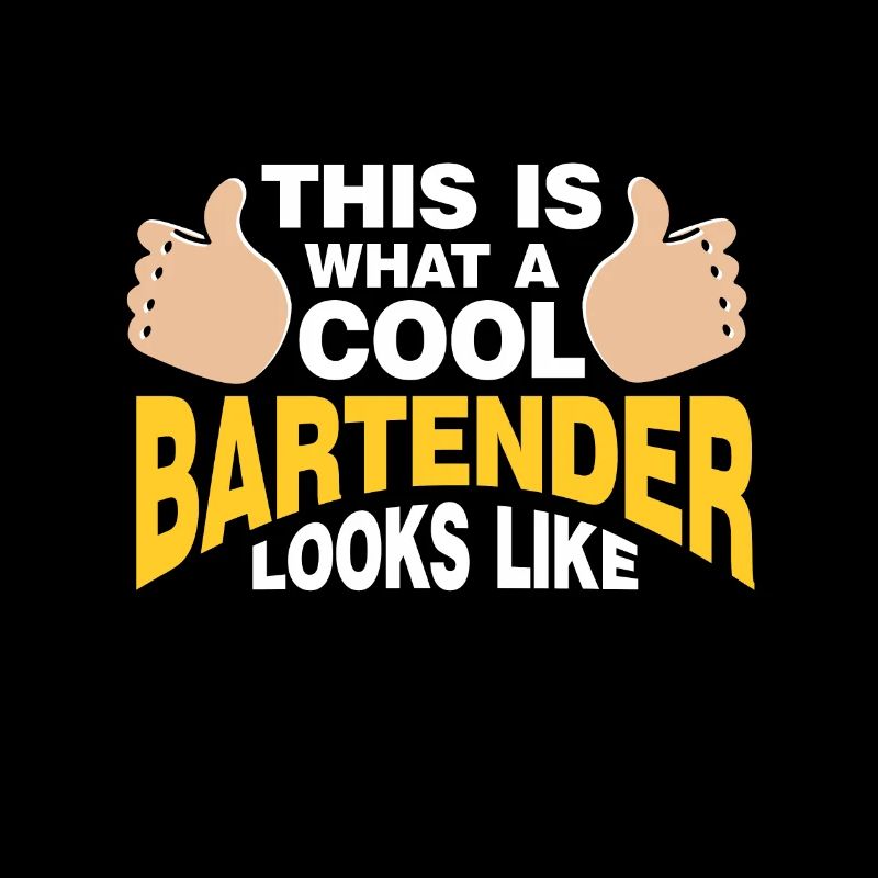 Bartender Gift Job Waiter Bartender
