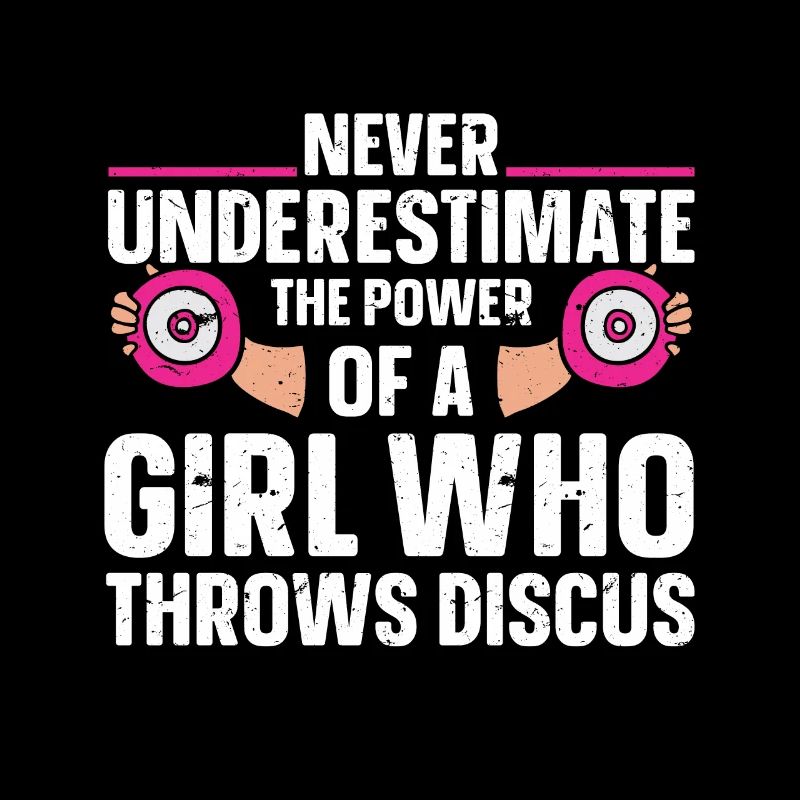 Discus thrower track and field athlete Disc Throw