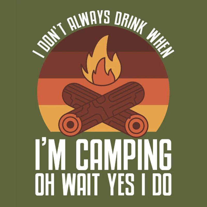 Camping Feu de camp Camper