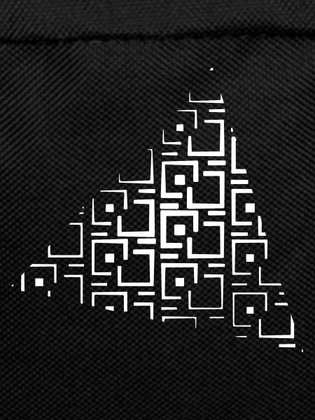 Abstract triangle pattern