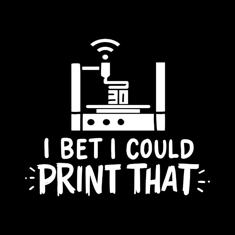 I bet I could print that for 3D printers