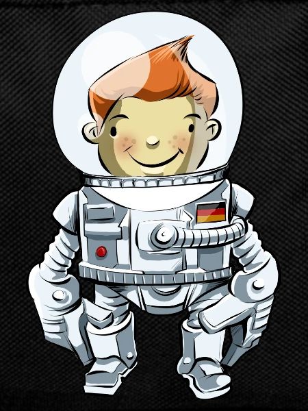 Junger Astronaut