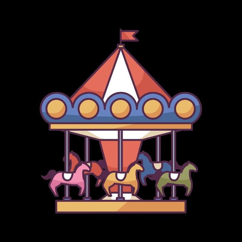 Merry Go Round Carousel