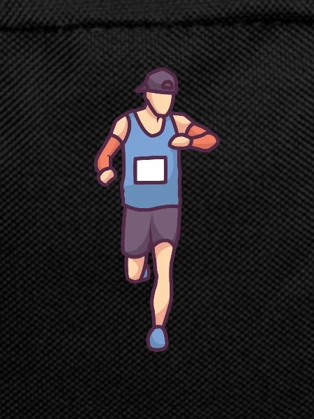 Runner in a Race.