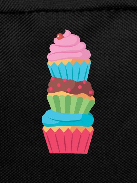 Food Cupcake Pile