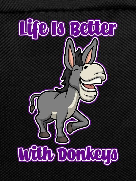 Cute Baby Donkey Life Mule
