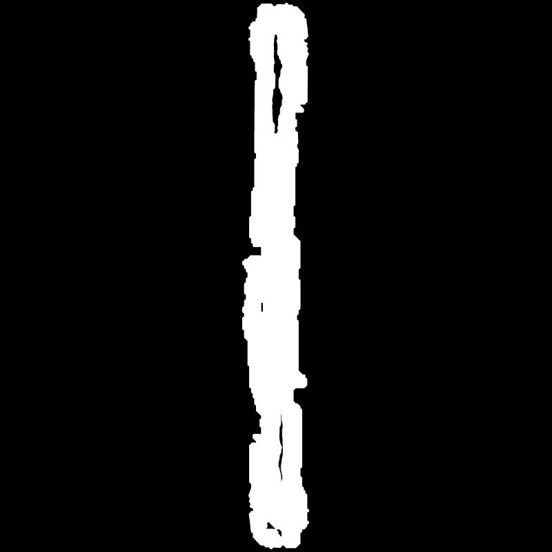 Elder Futhark Rune Isa - Buchstabe I