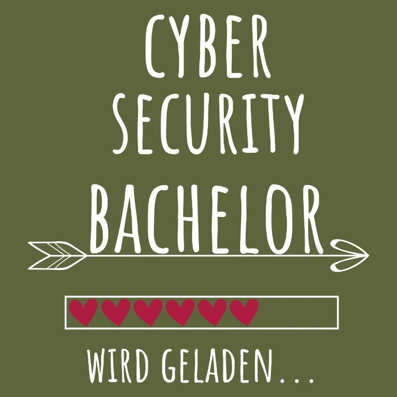 Cyber Security Bachelor Studium Geschenk
