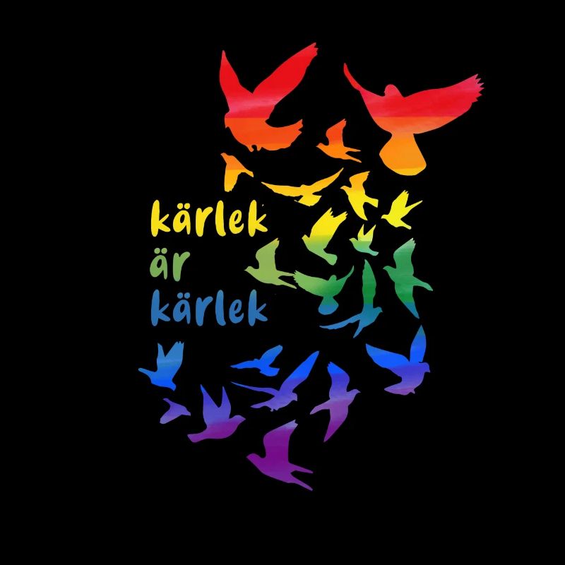 kärlek är kärlek,rainbow,deaf,birds