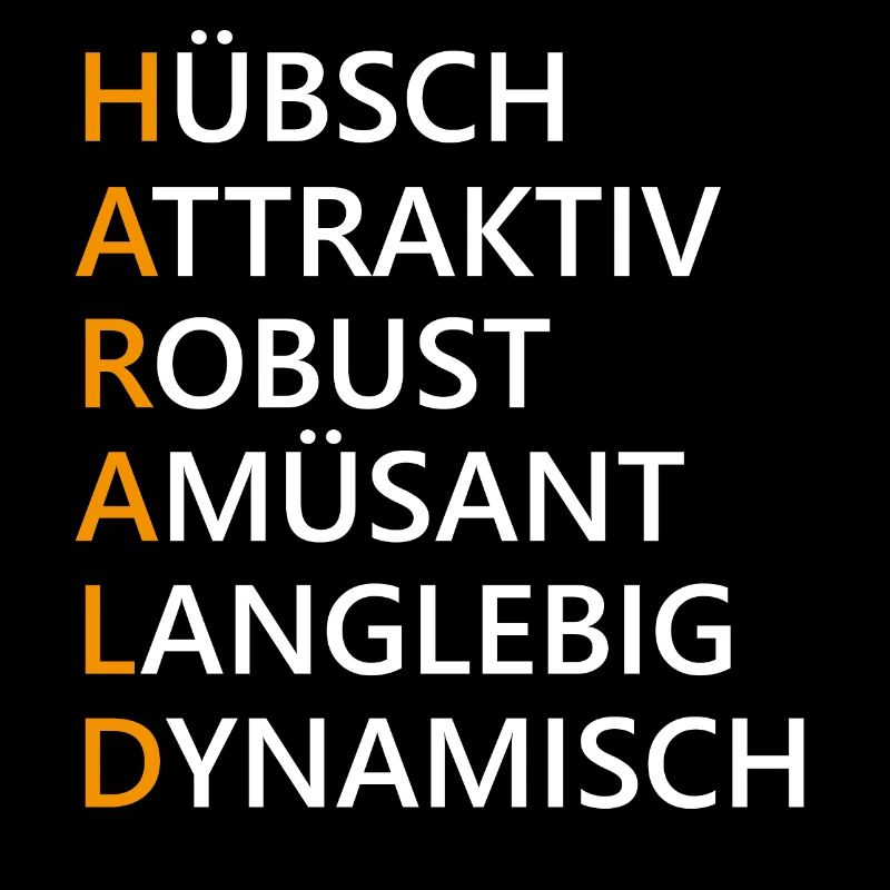 Harald Name Geschenk