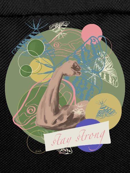 Stay Strong with text