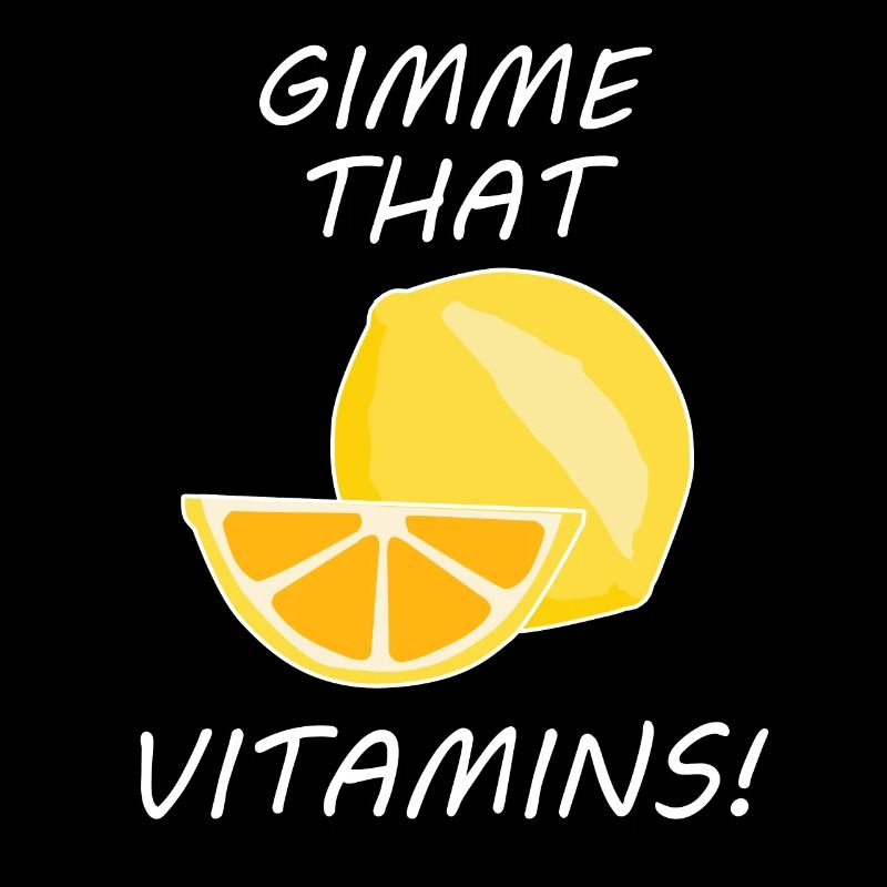 That Vitamins Ironic Quote Lemonade Citrus