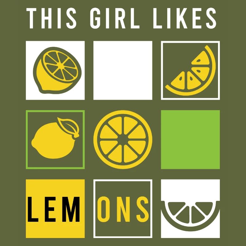 Mädchen mag Zitronen Limonade Sommer Zitronensaft