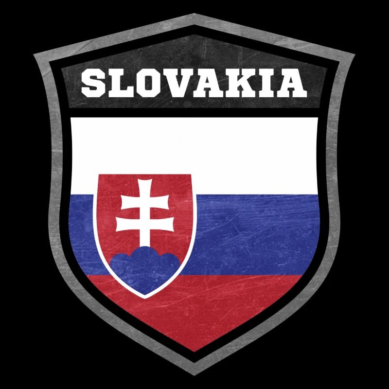 Slowakei Schild Logo Emblem