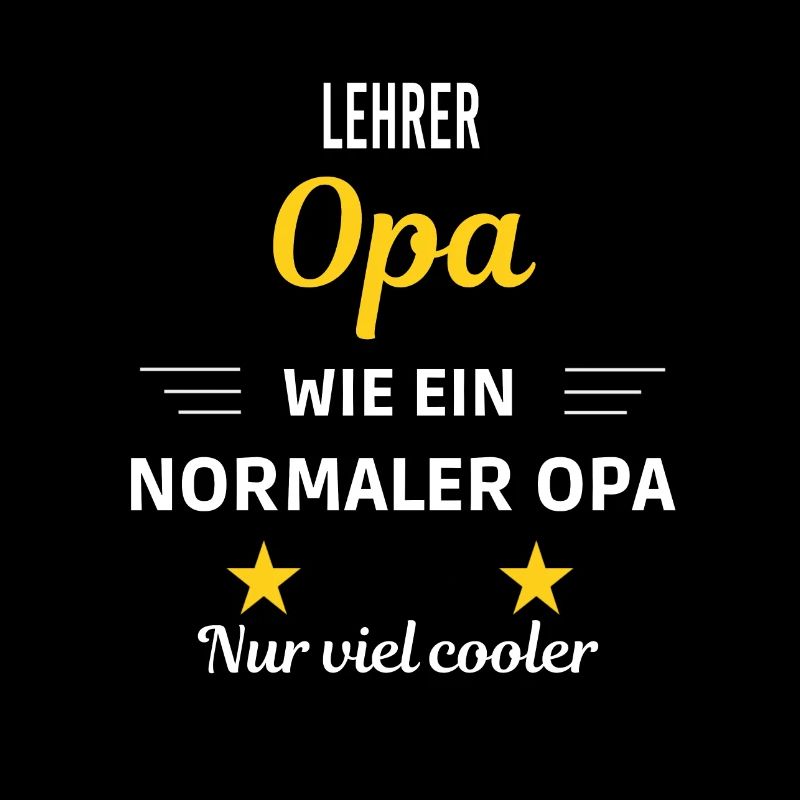 Opa wie ein normaler nur viel cooler Lehrer
