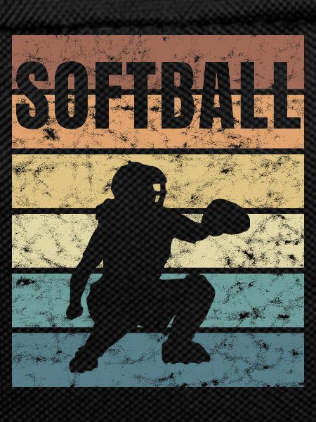 Softball Basepall Schläger Pitcher Catcher