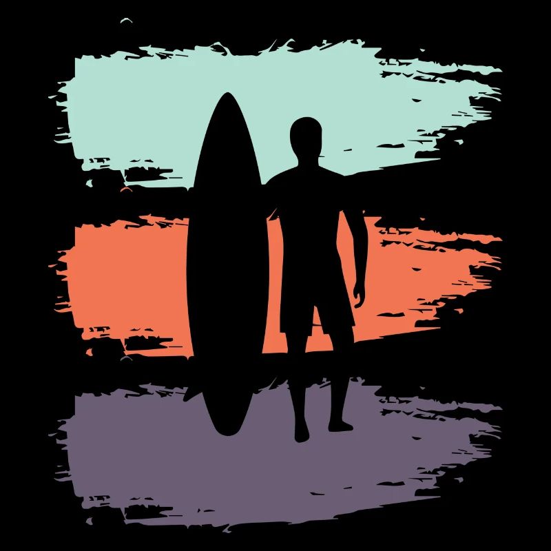 Skateboard SUP Surfen