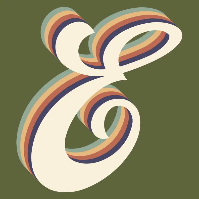 letter e
