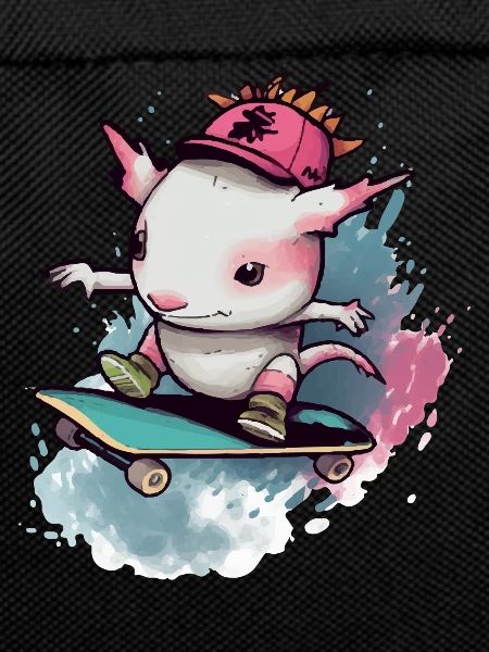 Koki the axolotl