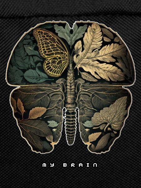 Butterfly Brain your-Tshirt