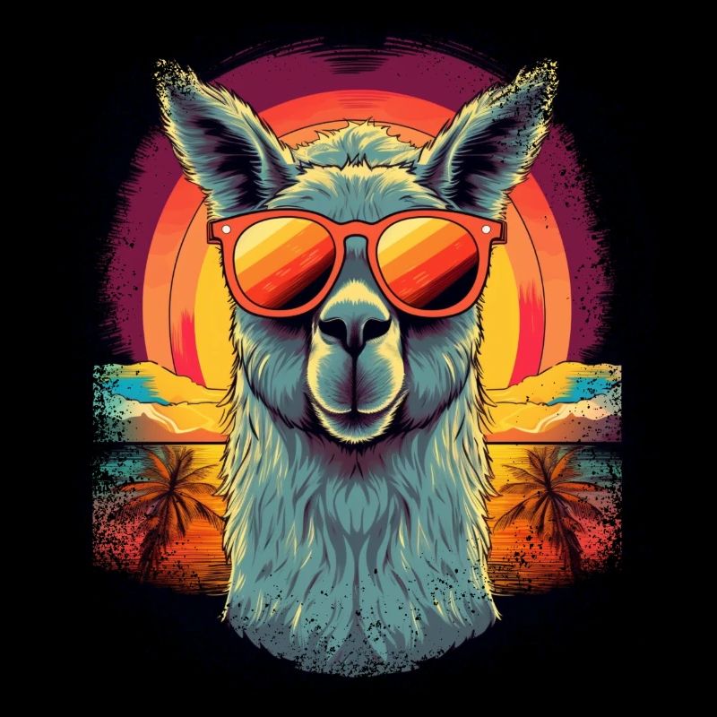animal amour cool plage joyeux anniversaire idée cadeau