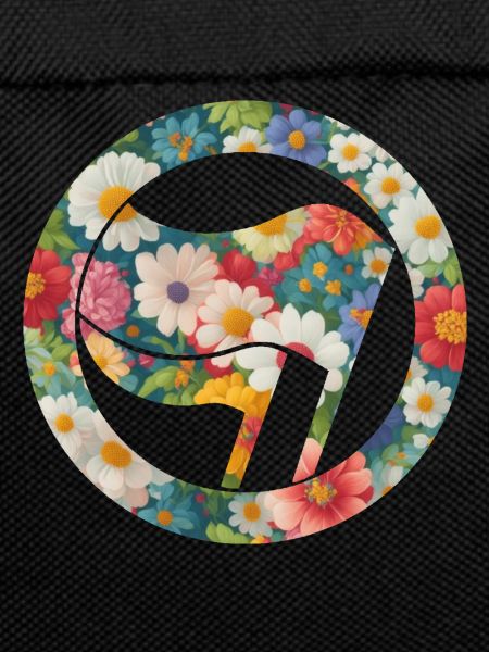 Antifa and flowers