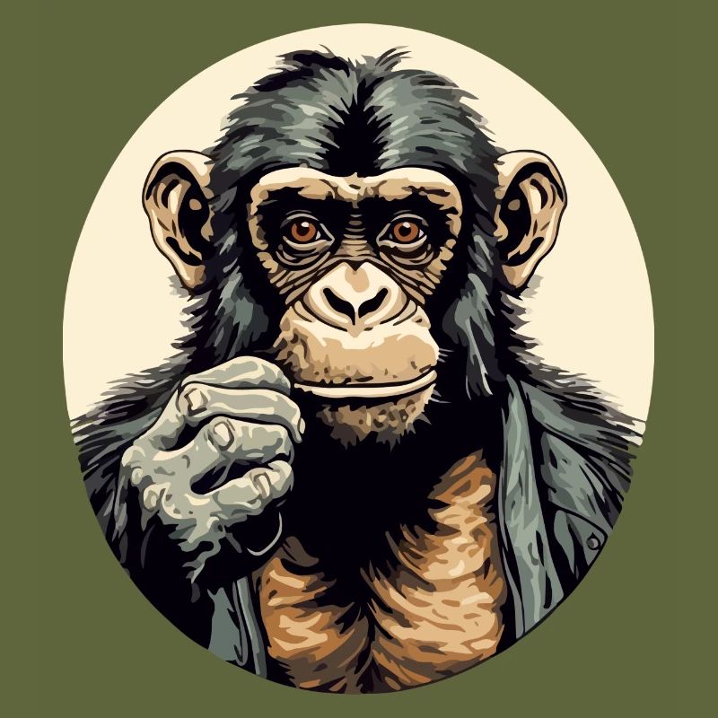 Haki the chimpanzee