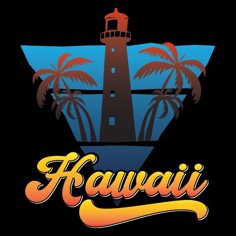 Hawaii Beach Leuchtturm Design
