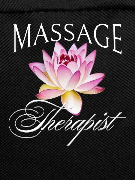 Massage Therapist Physiotherapist Lotus Flower
