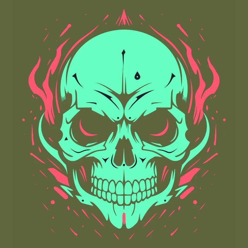 Skull neon