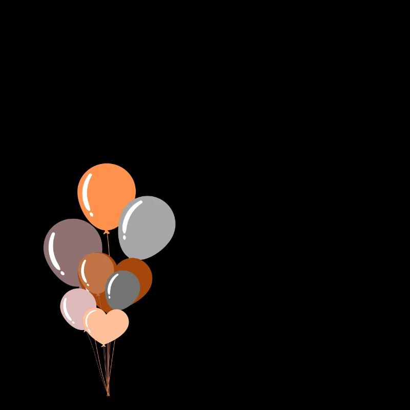 Geburtstags-Ballon-Brief