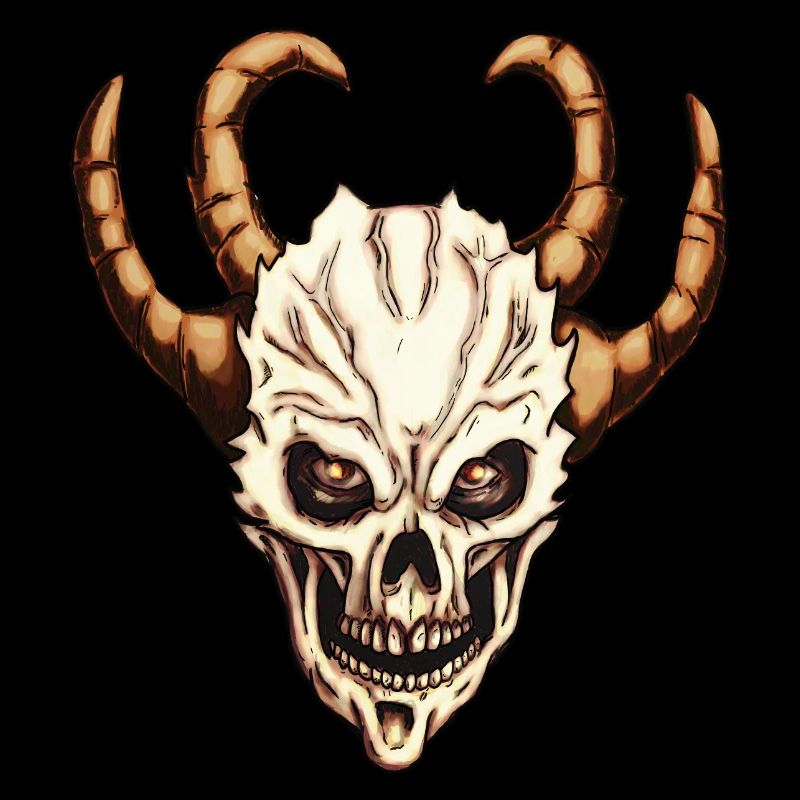 Dämonen Schädel