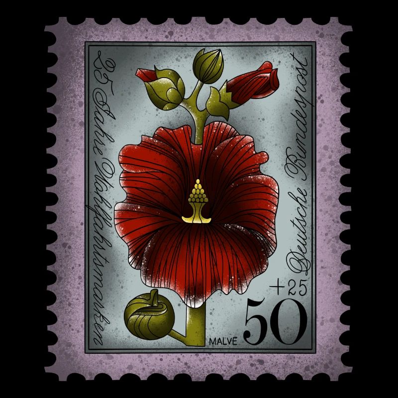 Briefmarke Malve