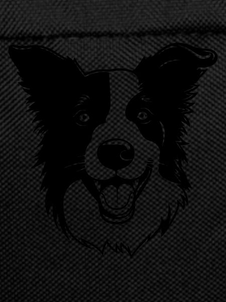 Border Collie Dog Head