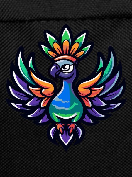 Peacock Bird Comic Crown