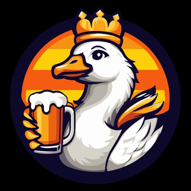 Gans Bier Comic