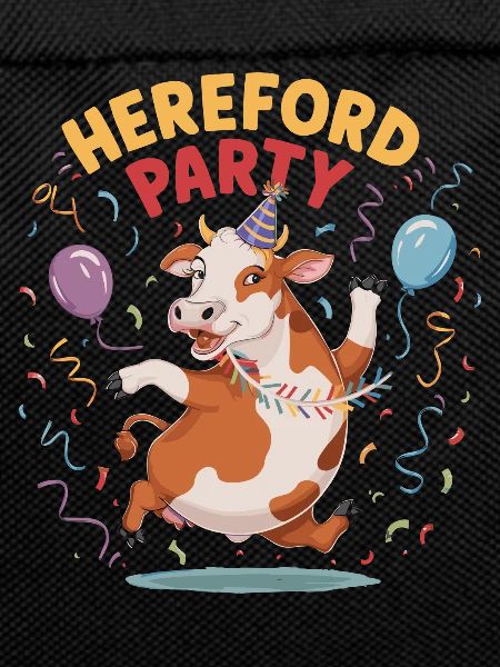 Pure Hereford joy!