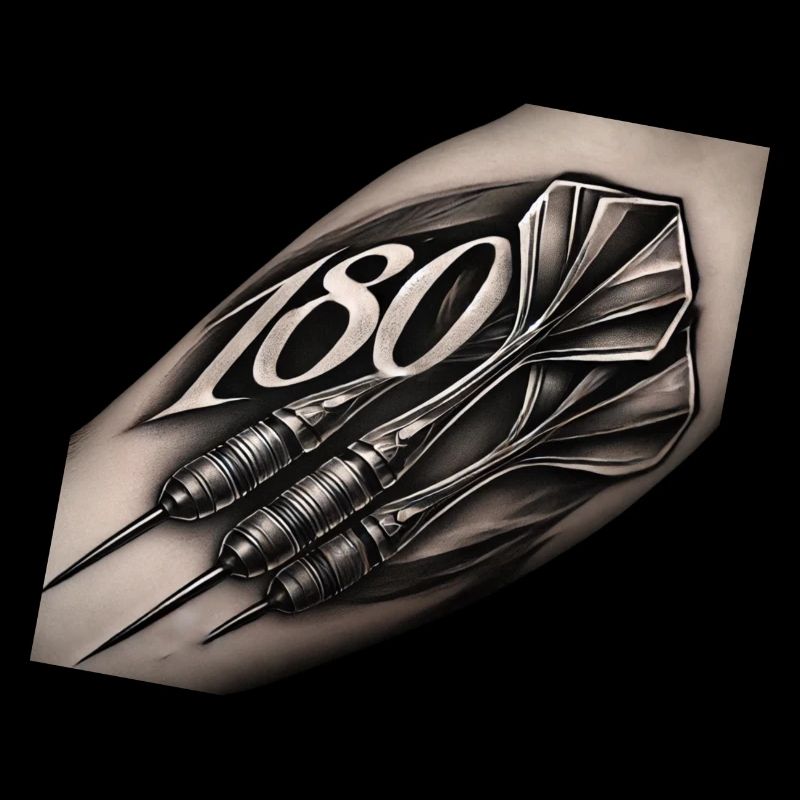 Dart 180 Tattoo