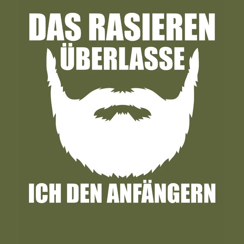 Bärtig Bartträger Bart