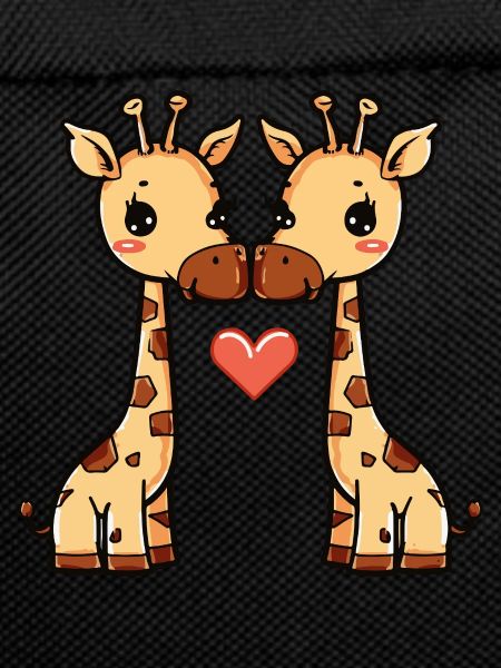 Giraffe Couple Valentine's Day