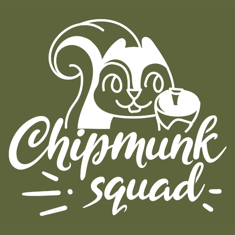 Chipmunk Squad Squirrel Nature Cute Animal