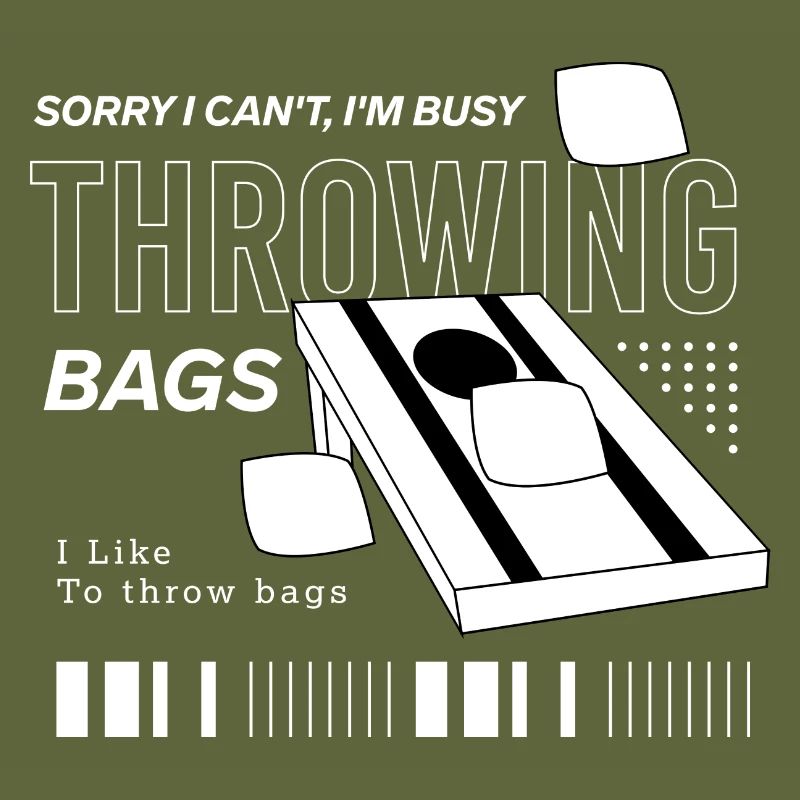 Sacs à lancer Busy Cornhole Squad Ironic Sports