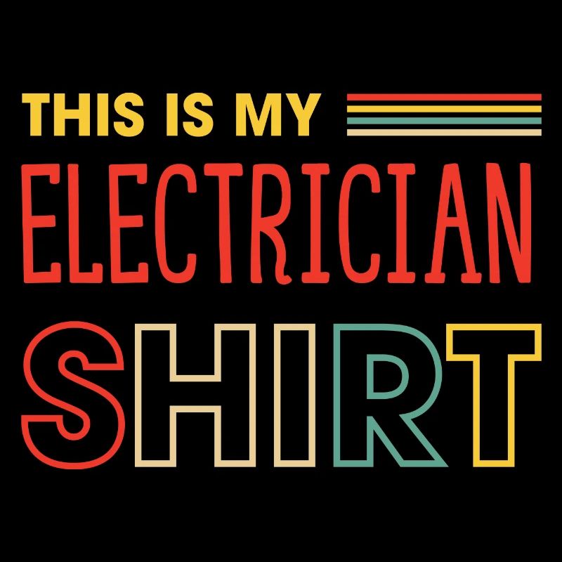 Electrician Craftsman Ironic Saying Voltage
