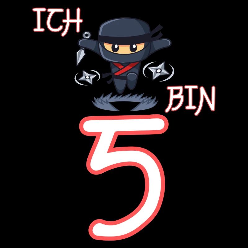 Ich bin 5 Ninja Geburtstag 5.Geburtstag